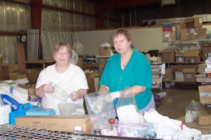 Volunteers have fun!